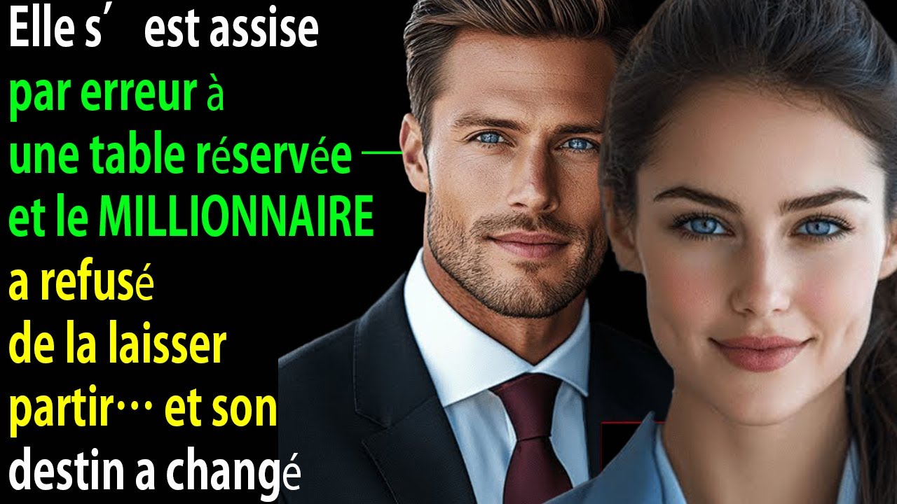 Elle s’assit par erreur à une table réservée – le millionnaire refusa de la laisser partir.