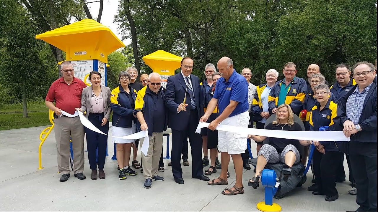 Official opening of Peterborough's first outdoor adult gym YouTube