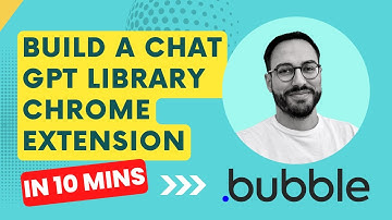 Build a Chat GPT Prompt Library Extension with Bubble in 10 Minutes
