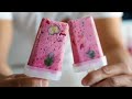 3 ingrédients ! GLACES POPSICLE Lait de Coco et fruits rouges très faciles