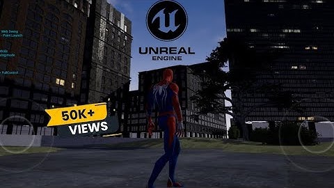 Spiderman project test demo. using unreal engine 4.