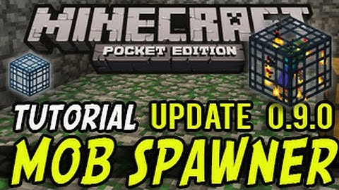 Minecraft Pocket Edition - Mob Spawner Tutorial (MCPE 0.9.0)