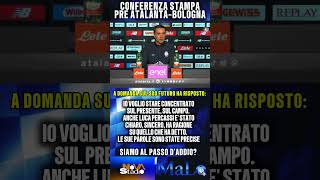PALLADINO NON SI SBILANCIA MAI CHE NOVITÀ! #atalanta #atalanta #calcio #palladino #seriea #percassi