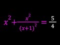 A rational equation  math olympiads