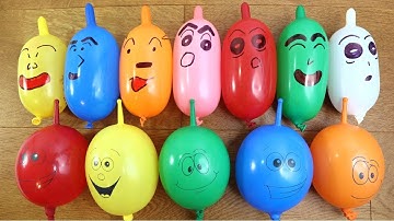 Making Crunchy Slime with FUNNY BALLOONS!!! Satisfying Slime ASMR Video #108