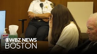 Lindsay Clancy cries as doctors who treated her children testify at murder trial