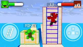 JJ vs Mikey LADDER CHAMPIONSHIP Game  Maizen Minecraft Animation