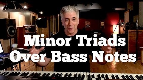 Music Theory and Composition - Minor Triads Over Bass Notes