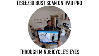 itSeez3D bust / head scan - 3D scanning on iPad itSeez3D bust / head scan - 3D scanning on iPad