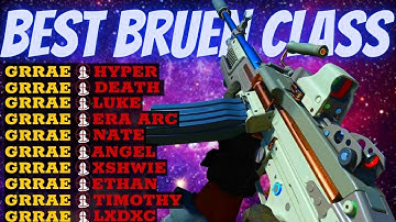 THIS NEW BRUEN IS OVERPOWERED! BEST Bruen Class Warzone (After Update)