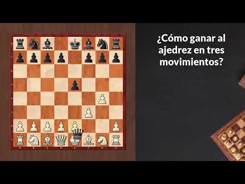 Video: Cómo Hacer Jaque Mate En Dos Movimientos