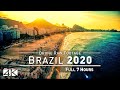 【4K】Drone RAW Footage | This is BRAZIL 2020 | Sao Paulo | Rio de Janeiro Brasil UltraHD Stock Video