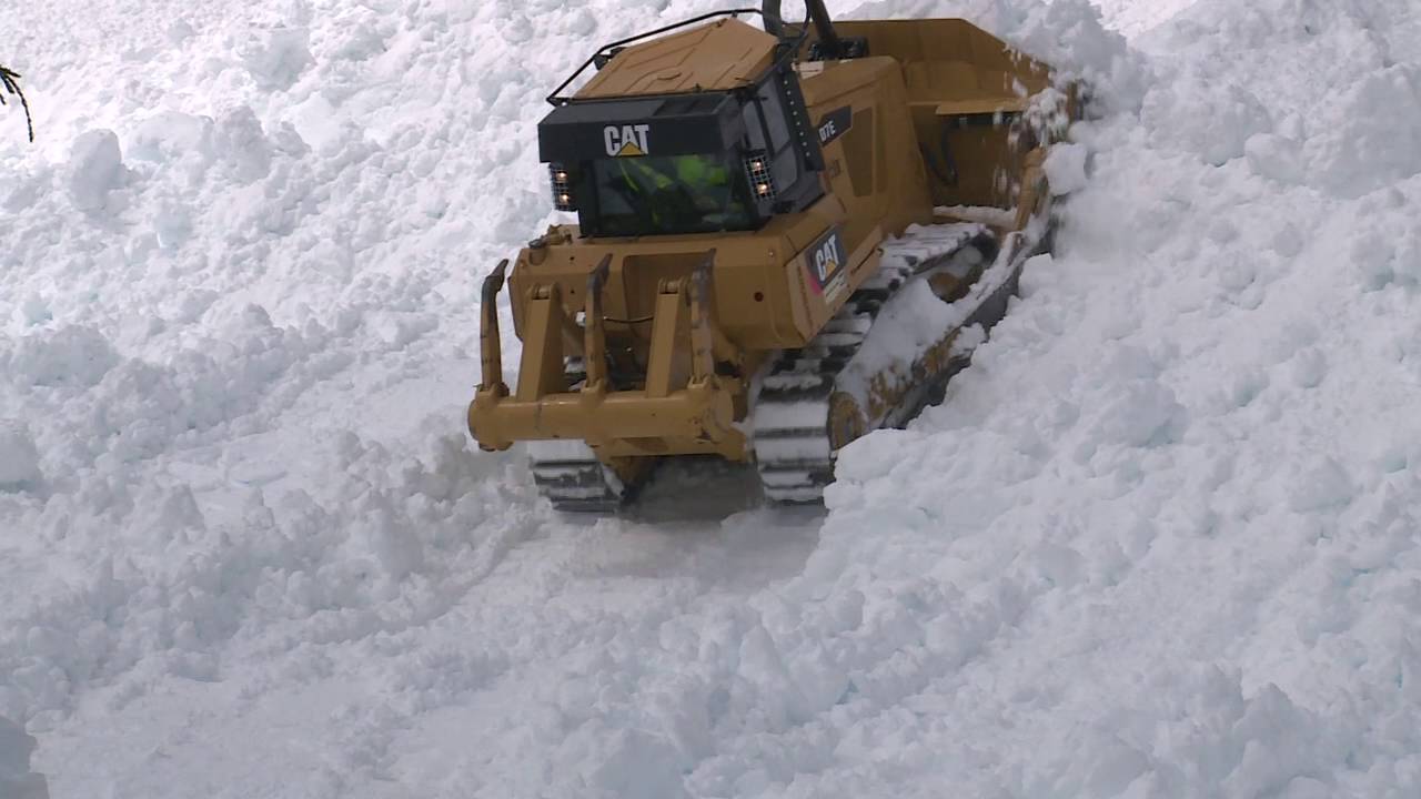 Crater Lake Plowing