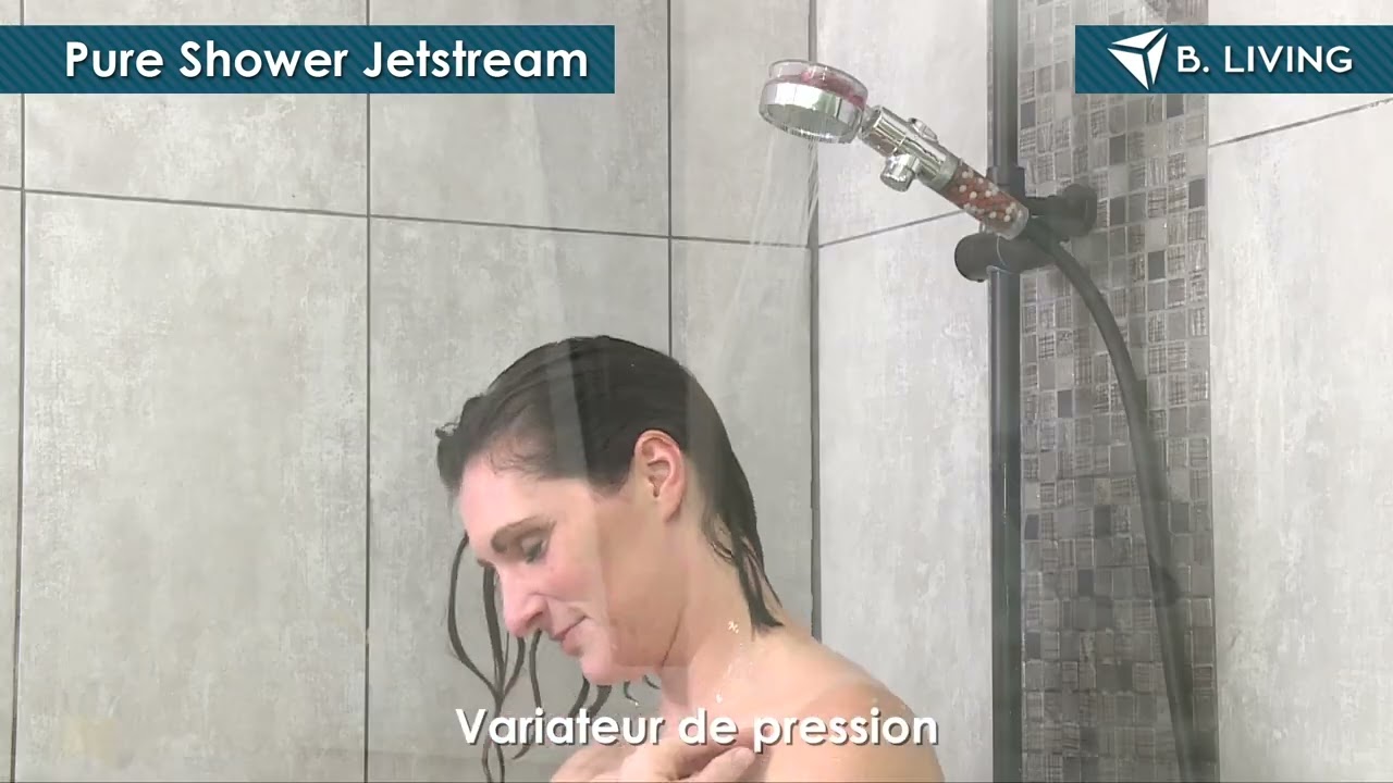 Pommeau De Douche Avec Tuyau De 2 M, Douchette Haute Pression, Chromé