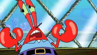 Youtube Poop- Mr Krabs Teaches Spongebob To Steal, Using The Ancient Jackhammer Madness Technique