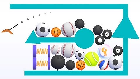 Bounce and pop - Balloon pop - All Levels Gameplay Walkthrough - iOS, Android Lvl 81-102  Part 4