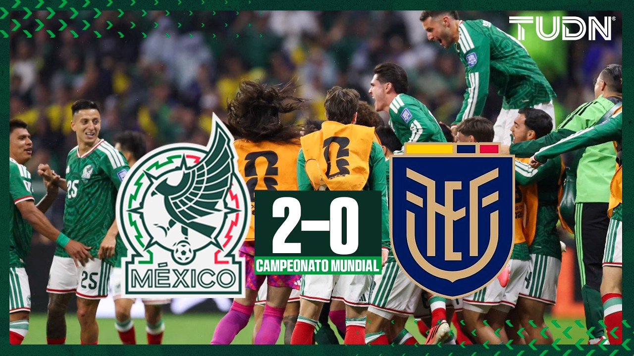 México llega al quinto partido tras lograr histórica victoria ante Ecuador