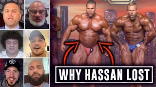 BUBBLE GUT? The Reason Hassan Mostafa Lost to Iain Valliere??? IFBB Pro&#39;s &amp; Judges REACT!