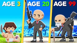 Surviving 99 Years As A HITMAN In GTA 5!