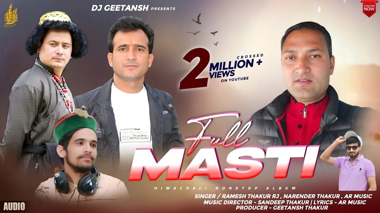 Full Masti  Dj Nonstop  By Narender Thakur & Ramesh Thakur Music By Sandeep Thakur Dj Geetansh