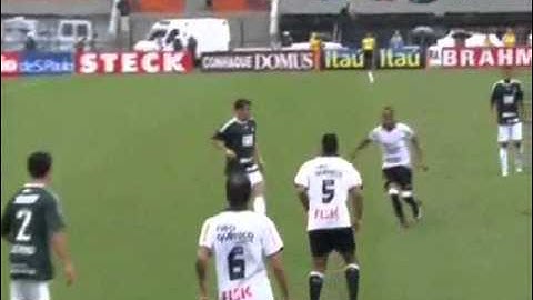 Expulsão de Danilo , Palmeiras x Corinthians SEMIFINAL Paulistão 2011