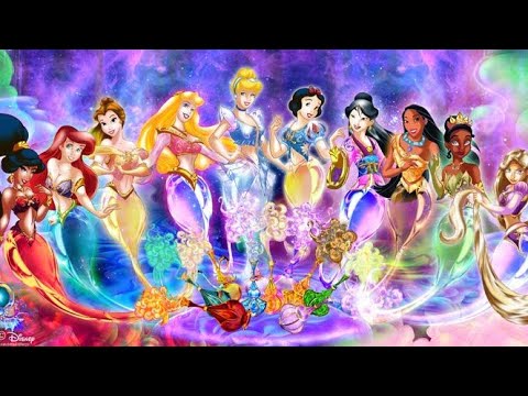 🧚‍♀️Bibbidi-Bobbidi-Boo💫～Make All 15 Disney Princess Get Together💕👸/Play On The DISNEY Music