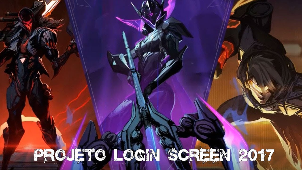 Projeto Login Screen 2017 | Vayne, Jhin, Vi - YouTube