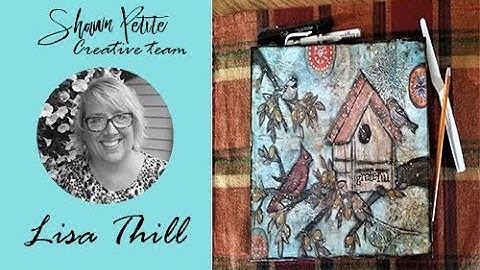 "Grateful" mixed media by CT member Lisa Thill