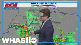 Louisville weather: July 11, 2026 | Flash flood watch remains screenshot 4