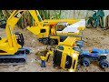 덤프트럭 자동차 장난감 구출놀이 포크레인 트럭놀이 Dump Truck Car Toy Rescue Excavator