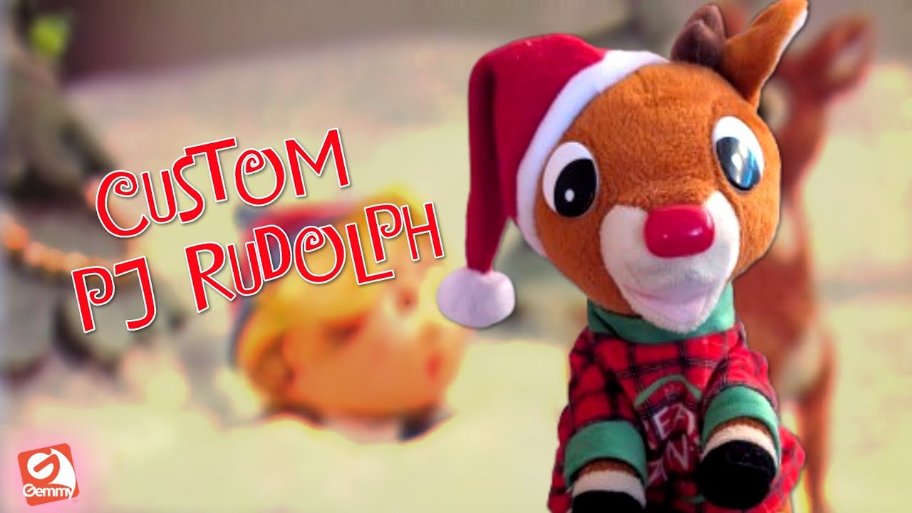 Custom Dancing Rudolph In Pjs - YouTube