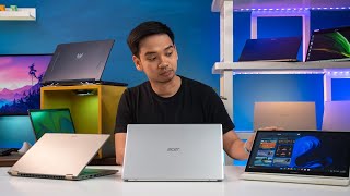 Dikirimin Acer SEMUA jenis laptop mereka...