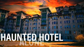 The Most Haunted Hotel You've Never Seen Before RARE FOOTAGE | Paranormal Investigation Alone