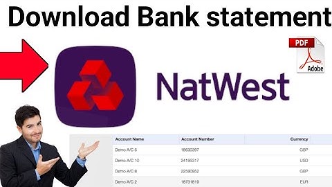 How to Download natwest bank statement from natwest bank app 2024 tutorial