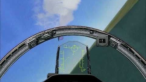 Lock On: Modern Air Combat, "Player" F-15C vs. "Excellent AI" Su-30, Guns Only!