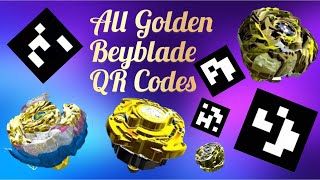 All Golden Beyblade QR Codes-BEYBLADE BURST APP