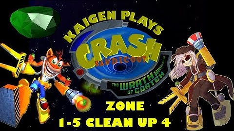 Crash Bandicoot: The Wrath of Cortex Zones 1-5 Clean Up 4