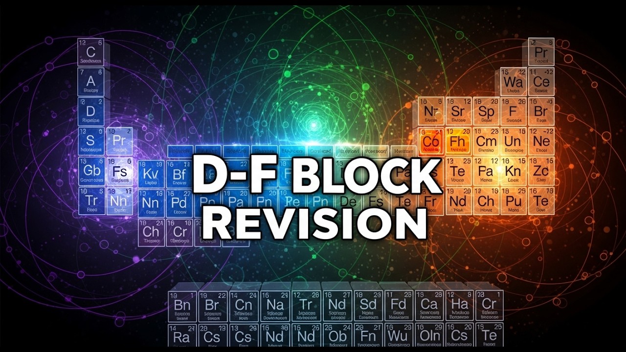 d & f Block Elements Full Chapter 🔥 Complete Revision | CBSE Class 12 Chemistry Boards 2026