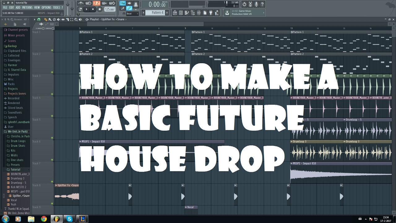 Tutorial - How to make a basic Future House drop in FL Studio + Free ...