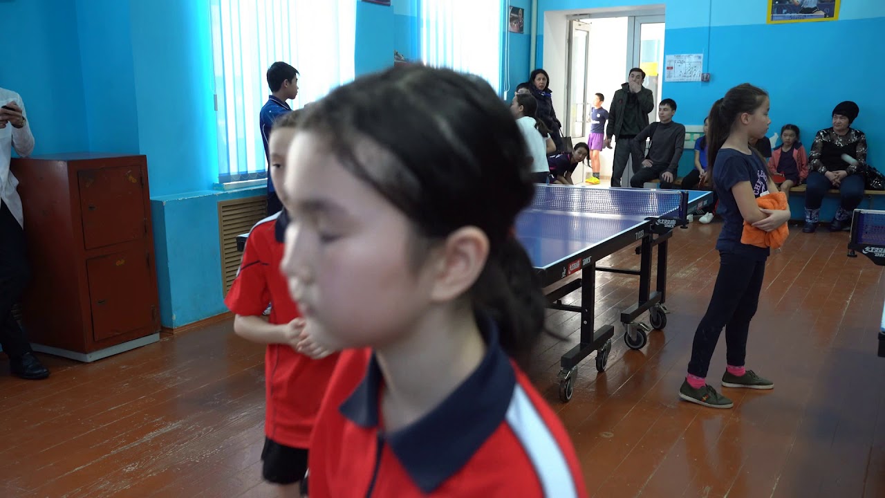 Чемпионат ЗКО по настольному теннису 2019. Уральск 2 - Жанибек