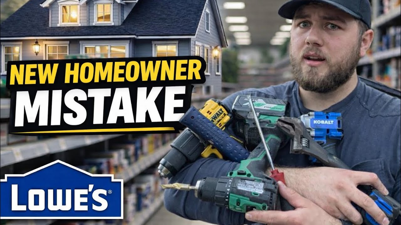 Must-Have tools EVERY Homeowner needs (From Lowes)