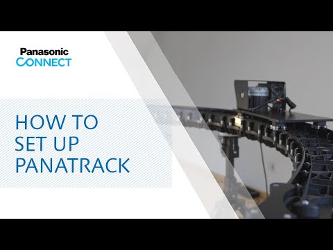 Panasonic PanaTrack is a big bendy motorised camera slider