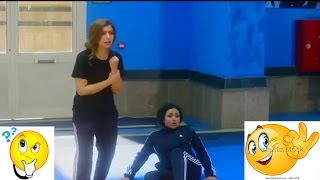 المقطع الكوميدي للحركات القتالية من فيلم ابو شنب لياسمين عبدالعزيز