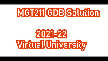 MGT211 GDB