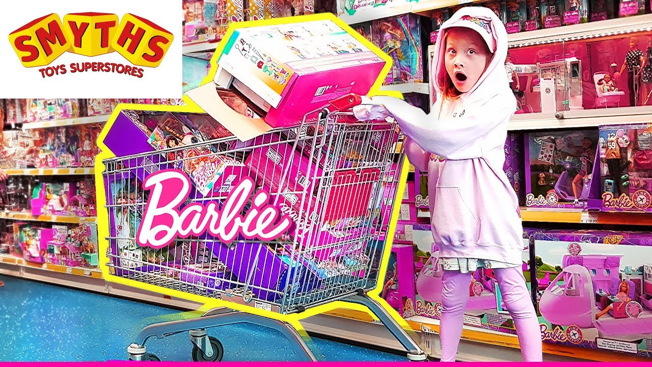 BARBIE dolls toy hunt in Smyths Toys Superstores YouTube