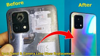Mobile Restoration | Back Panel & Camera Lens Glass Replacement | Vivo Y52s Camera Glass changing