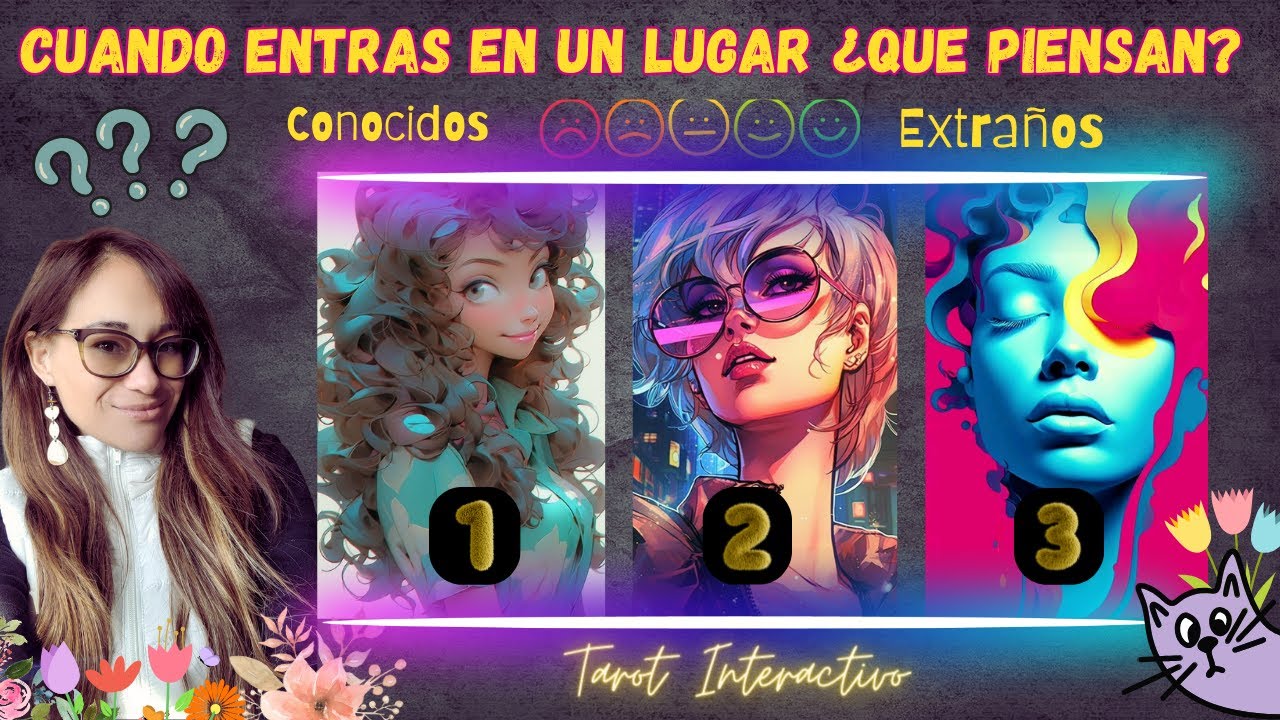 ¿Que Piensan Cuando Entras A Algún lugar? Extraños y Conocidos 👀💥🔮 Tarot Interactivo🧿