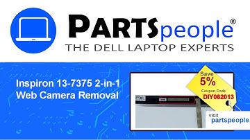 Dell Inspiron 13-7375 2-in-1 (P69G002) Web Camera How-To Video Tutorial