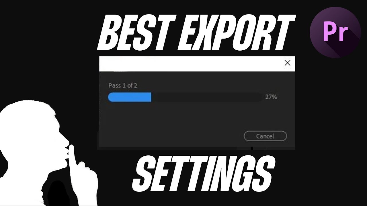 BEST Export Settings for PREMIERE PRO!! YouTube
