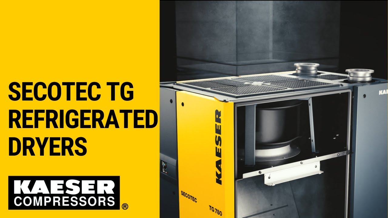 Kaeser's SECOTEC TG Refrigerated Dryers YouTube